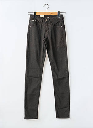 Jeans coupe slim stretch taille normale marron CREAM femme