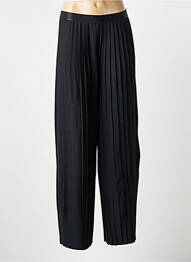 Pantalon large taille normale taille normale noir B.YOUNG femme