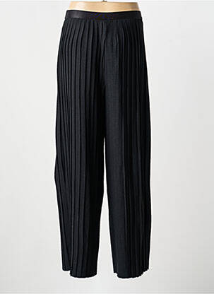 Pantalon large taille normale taille normale noir B.YOUNG femme