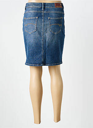 Jupe courte poches bleu FREEMAN T.PORTER femme