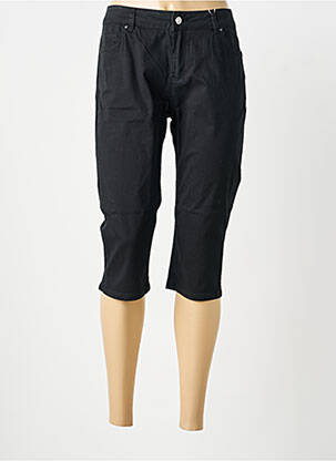 Corsaire tissage denim taille normale noir C'EST BEAU LA VIE femme