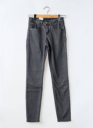 Jeans coupe slim stretch taille normale gris CREAM femme