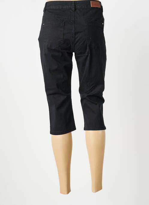 Corsaire tissage denim taille normale noir C'EST BEAU LA VIE femme