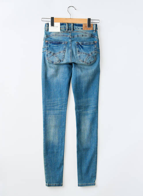 Jeans coupe slim stretch taille normale bleu CREAM femme