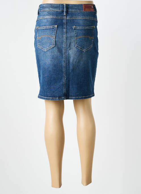 Jupe courte poches bleu FREEMAN T.PORTER femme