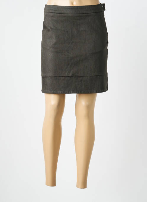 Jupe courte poches vert DIPLODOCUS femme