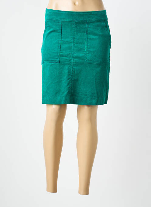 Jupe courte poches vert ICHI femme