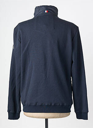 Doudoune poches sans capuche bleu FQ1924 homme