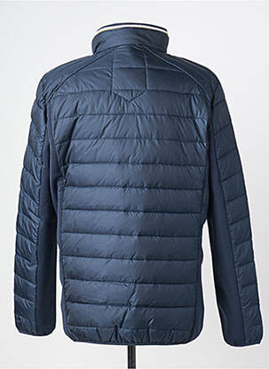 Doudoune manches longues sans capuche bleu FQ1924 homme