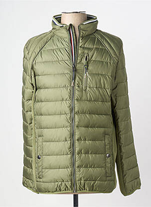 Doudoune manches longues sans capuche vert FQ1924 homme