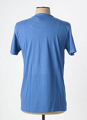 T-shirt coupe cintrée manches courtes bleu POU NOU homme