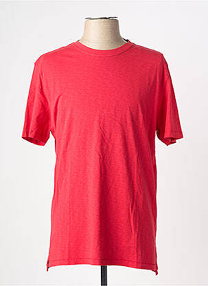 T-shirt coupe droite manches courtes rouge WHITE STUFF homme