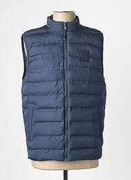 Doudoune poches sans capuche bleu MUSTANG homme