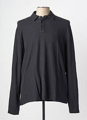 Polo manches longues manches longues noir MUSTANG homme