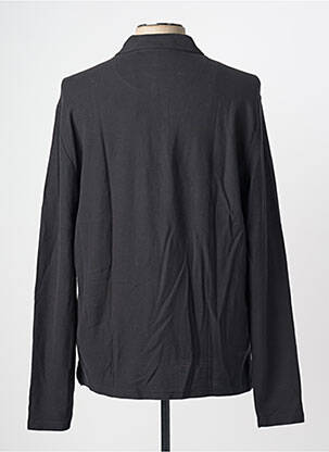 Polo manches longues manches longues noir MUSTANG homme