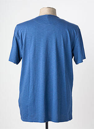T-shirt coupe cintrée manches courtes bleu POU NOU homme
