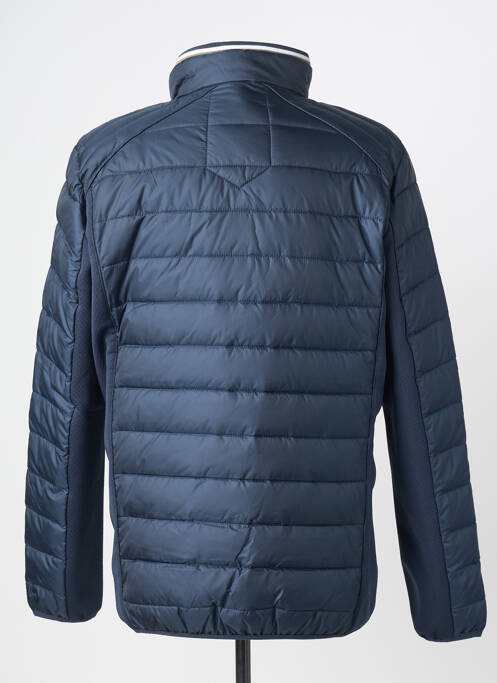 Doudoune poches sans capuche bleu FQ1924 homme