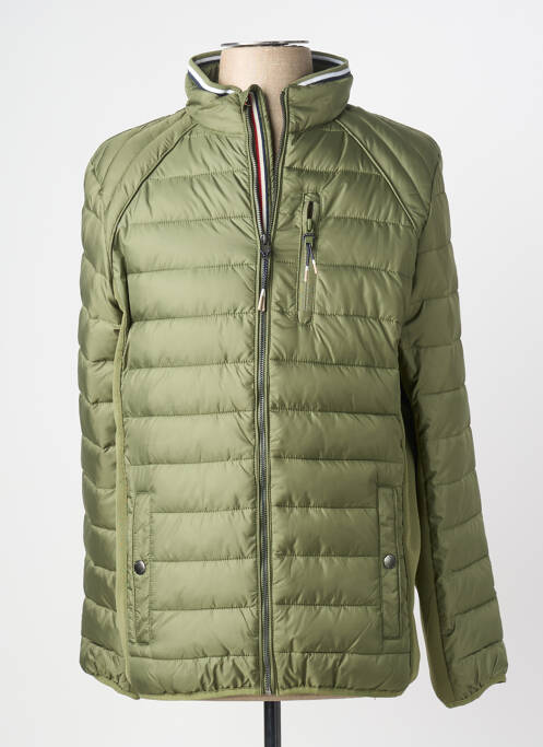 Doudoune poches sans capuche vert FQ1924 homme