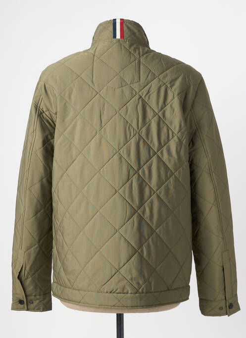 Doudoune poches sans capuche vert FQ1924 homme