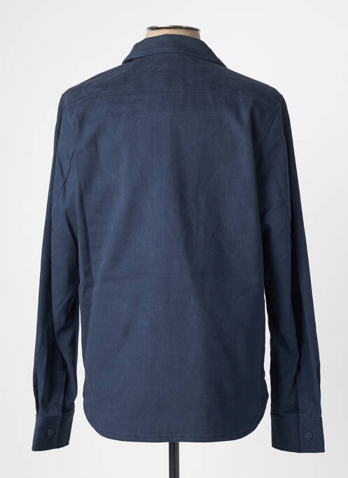 Veste casual coupe droite bleu MUSTANG homme