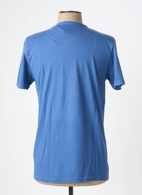 T-shirt coupe cintrée manches courtes bleu POU NOU homme