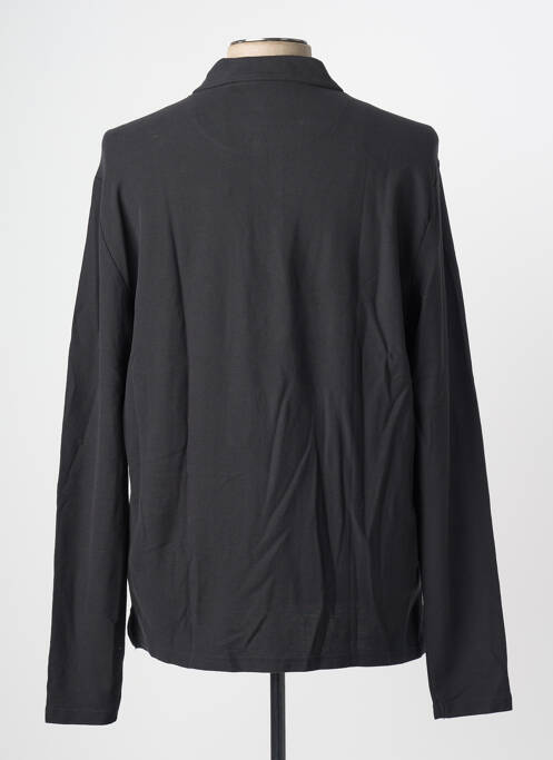 Polo manches longues manches longues noir MUSTANG homme