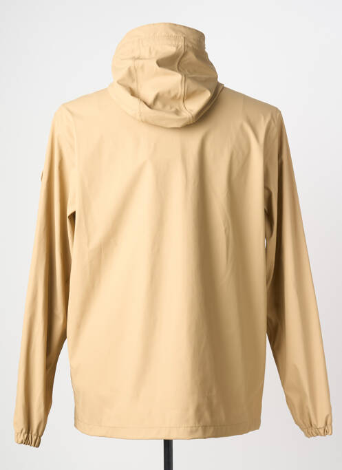 Imperméable coupe droite a capuche beige TANTÄ homme