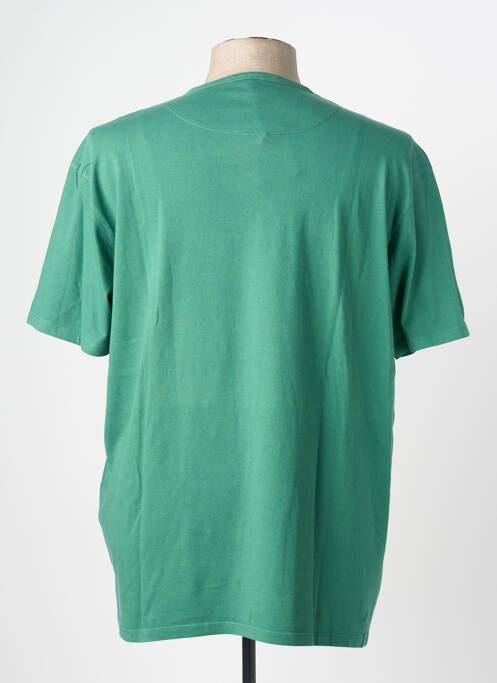 T-shirt stretch manches courtes vert clair POU NOU homme