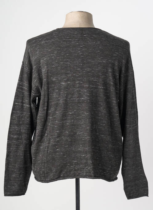 Pull stretch manches longues gris MUSTANG homme