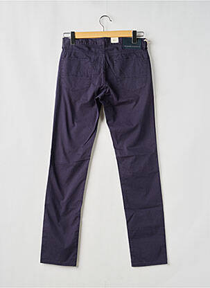 Pantalon slim tissage popeline taille normale bleu CERRUTI 1881 homme
