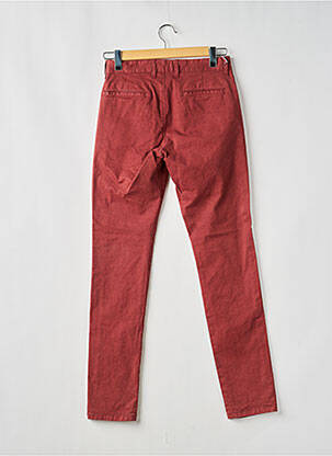 Pantalon chino stretch taille normale orange MAISON OSCAR homme