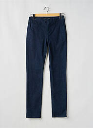 Pantalon chino poches taille normale bleu TELERIA ZED homme