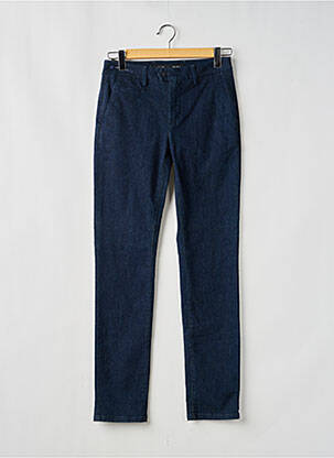 Pantalon chino poches taille normale bleu TELERIA ZED homme