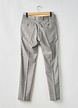 Pantalon slim tissage chiné taille normale gris DIGEL homme