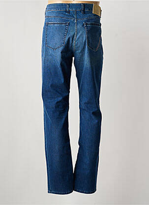 Jeans coupe droite stretch taille normale bleu TELERIA ZED homme