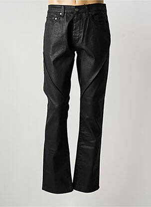 Jeans coupe slim stretch taille normale noir EDEN PARK homme