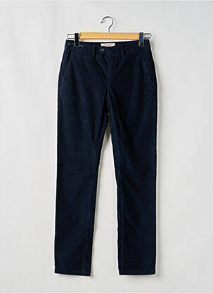 Pantalon chino stretch taille normale bleu TELERIA ZED homme