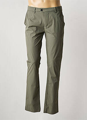 Pantalon chino stretch taille normale vert TELERIA ZED homme