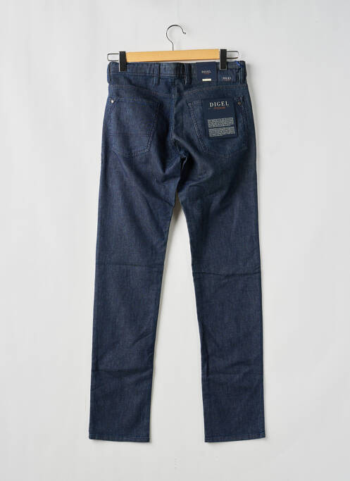 Jeans coupe slim stretch taille normale bleu DIGEL homme