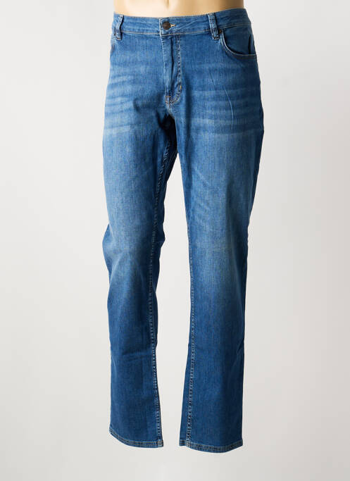 Jeans coupe slim stretch taille normale bleu TELERIA ZED homme