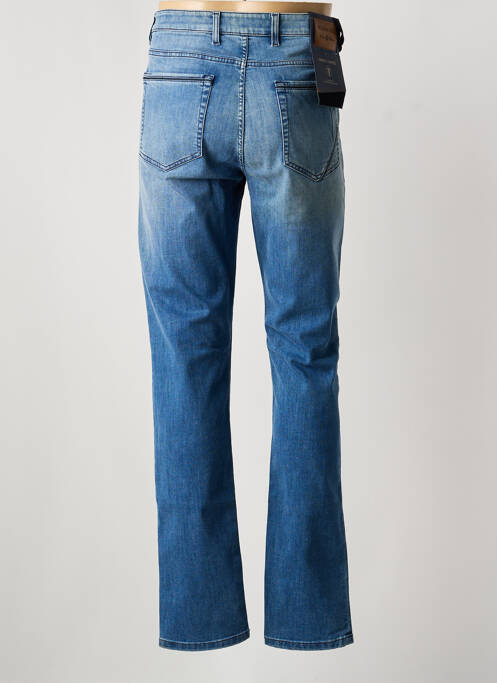 Jeans coupe slim stretch taille normale bleu TELERIA ZED homme