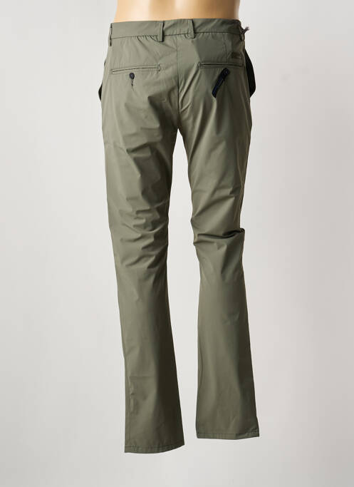 Pantalon chino stretch taille normale vert TELERIA ZED homme