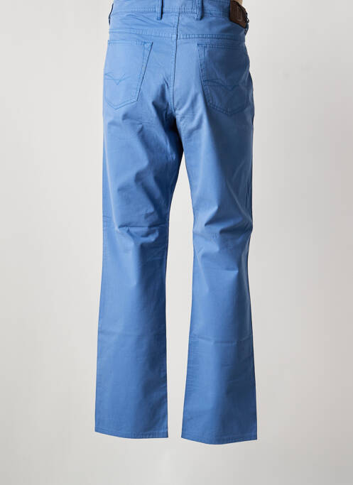 Pantalon slim tissage popeline taille normale bleu DIGEL homme