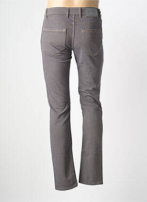 Pantalon slim tissage chiné taille normale bleu TELERIA ZED homme