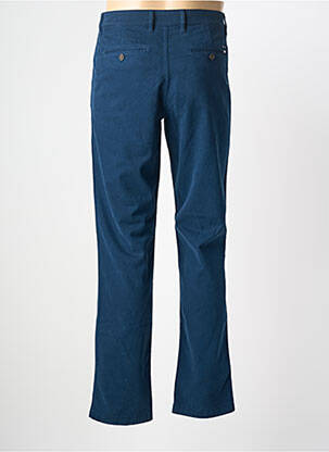 Pantalon chino stretch taille normale bleu EDEN PARK homme