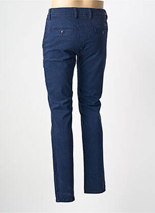Pantalon chino stretch taille normale bleu TELERIA ZED homme