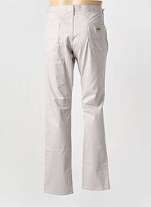 Pantalon droit tissage popeline taille normale gris CERRUTI 1881 homme