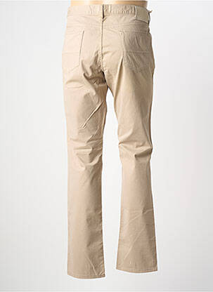 Pantalon slim tissage popeline taille normale beige MCLASSICS homme