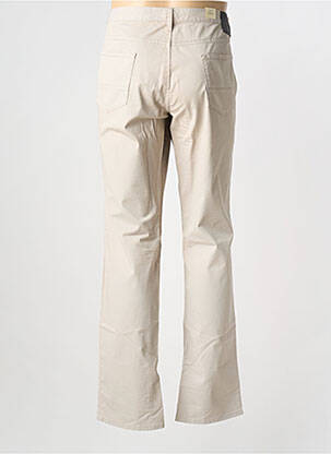 Pantalon slim tissage popeline taille normale beige CERRUTI 1881 homme
