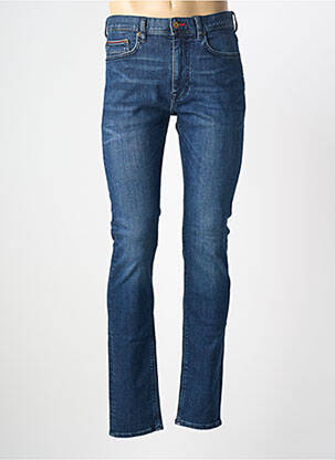 Jeans skinny stretch taille normale bleu TOMMY HILFIGER homme